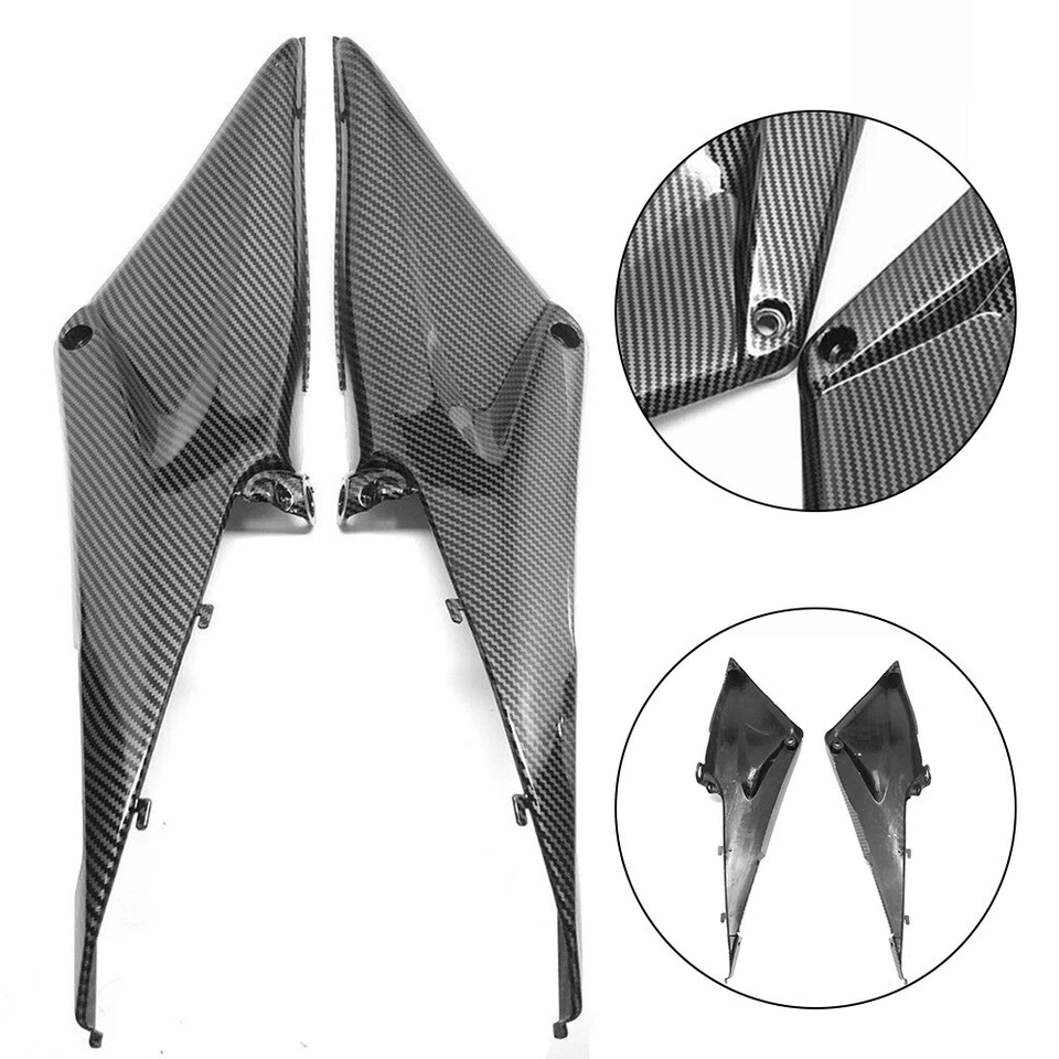 Carbon Fiber Gas Tank Side Cover Panel Fairing For CBR600RR 2005 2006 K5 - Imagem 3 de 4