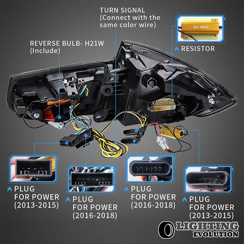 Luces traseras VLAND LED LCI para BMW F80 F30 M3 2012-2018 sedán luces de freno traseras - Imagen 5 de 13