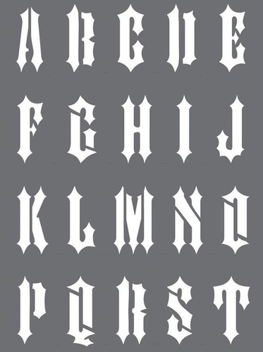 Erica//Stencil//Symbol//Corner//Triangular//SMALL//emboss//Stitch//Embroider//4.050.363