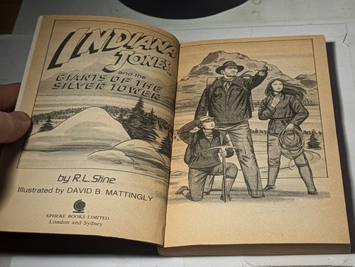 Find Your Own Fate:Indiana Jones and Giants Of The Silver Tower : 1st/1st Book 3 - Imagen 12 de 16