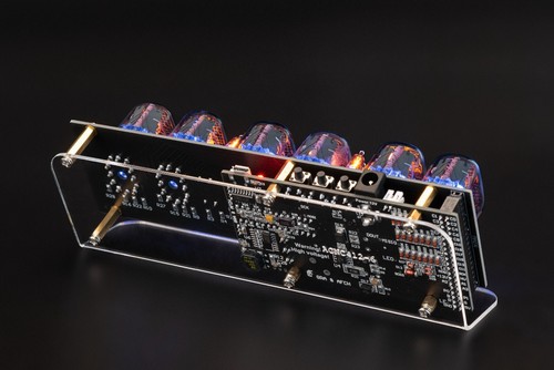 IN-12 Nixie Tubes Clock on Acrylic Stand with Sockets 12/24 UPS EXPRESS Shipping - Picture 3 of 5