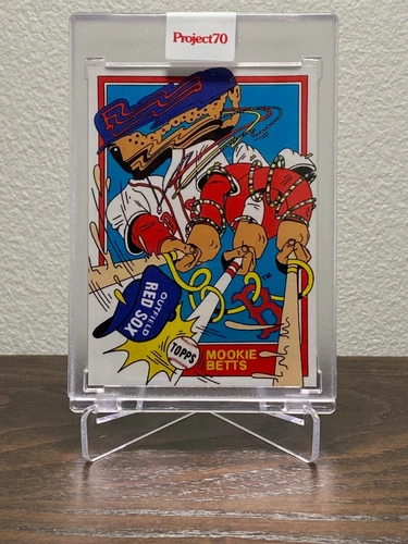 Topps Project70 #258 - 1981 Mookie Betts by Ermsy - SP(2392) - IN HAND 🔥🔥🔥