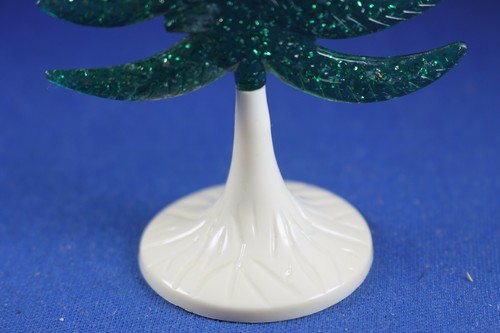 O/S - Plasticville - #CT-6 Translucent Green Evergreen Tree - HTF - Excellent - Picture 4 of 7