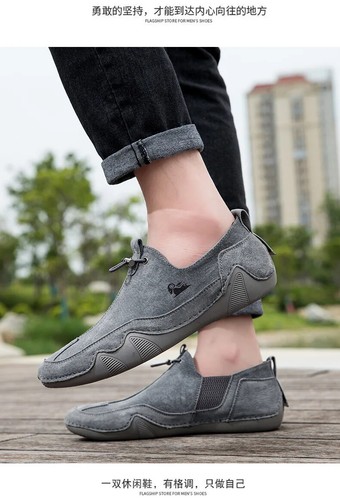 Men's Casual Shoes Sneakers Moccasins Loafers Flats Comfortable Driving Shoes - Picture 21 of 26