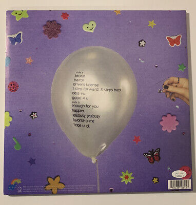 OLIVIA RODRIGO SIGNED SOUR VINYL LP JSA LOA #XX83360 OLIVIA RODRIGO SIGNED SOUR VINYL LP JSA LOA #XX83360