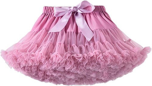 Mädchen Tutu Rock Prinzessin Petticoat Ballett Tanzkleidung Tüll Pettiskirt für Kleinkind - Bild 18 von 32