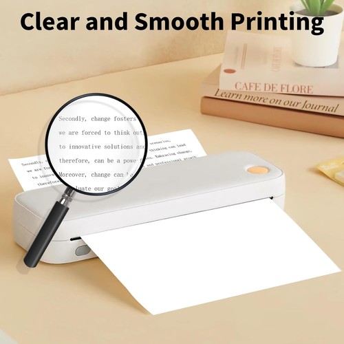 100-1000x Folded Thermal Continuous Paper US Letter Size For M08F M832 Printer - Afbeelding 9 van 13