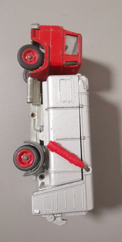 Siku V 274 - Magirus Haller Müllwagen ohne OVP in Orange Vintage - Bild 19 von 23