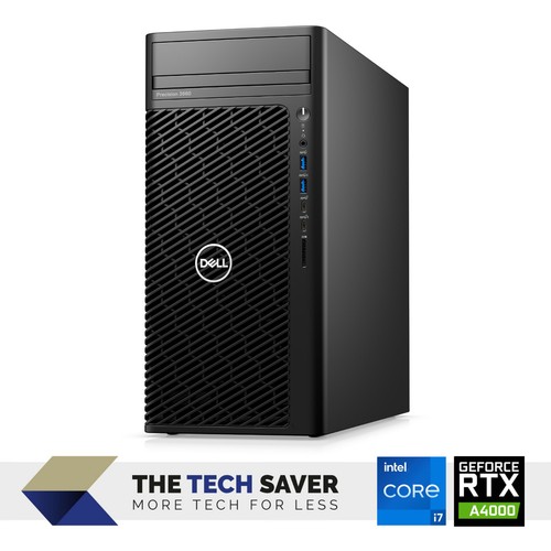 Dell Precision 3660 Tower PC i7-12700K 32GB RAM 1TB SSD 1TB HDD NVIDIA RTX A4000 - 第 1/5 張圖片