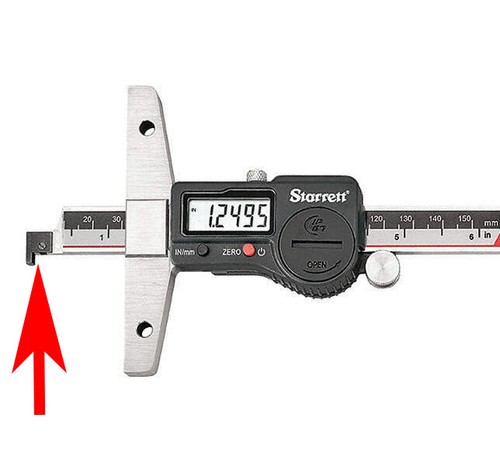 STARRETT 3753 - 8/200 Electronic Depth Gage - Picture 9 of 9