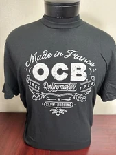 OCB Rolling Papers T Shirt Apparel Made In France Shirt Size Large