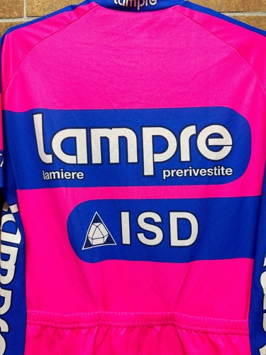 NALINI LAMPRE ISD UAE TEAM PRO TOUR UCI CYCLING JERSEY SHIRT MAILLOT SIZE 4 S - Picture 6 of 15