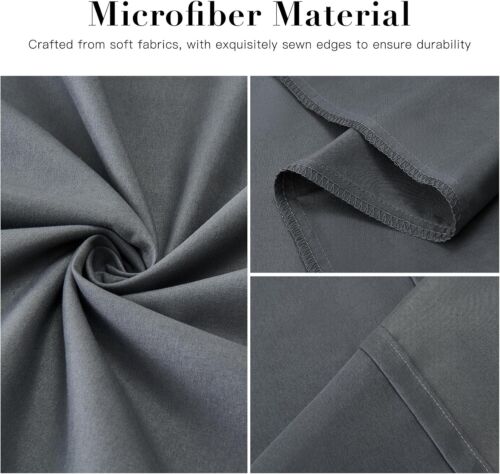 Body Pillow Cover,Ultra Soft Microfiber-Long Pillowcase(20x54) inch (Dark Gray) - Picture 4 of 6