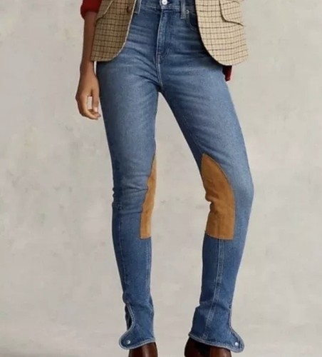 Polo Ralph Lauren Jodhpur Riding Jeans - Women's Size 27 NWT$298 - Picture 6 of 12