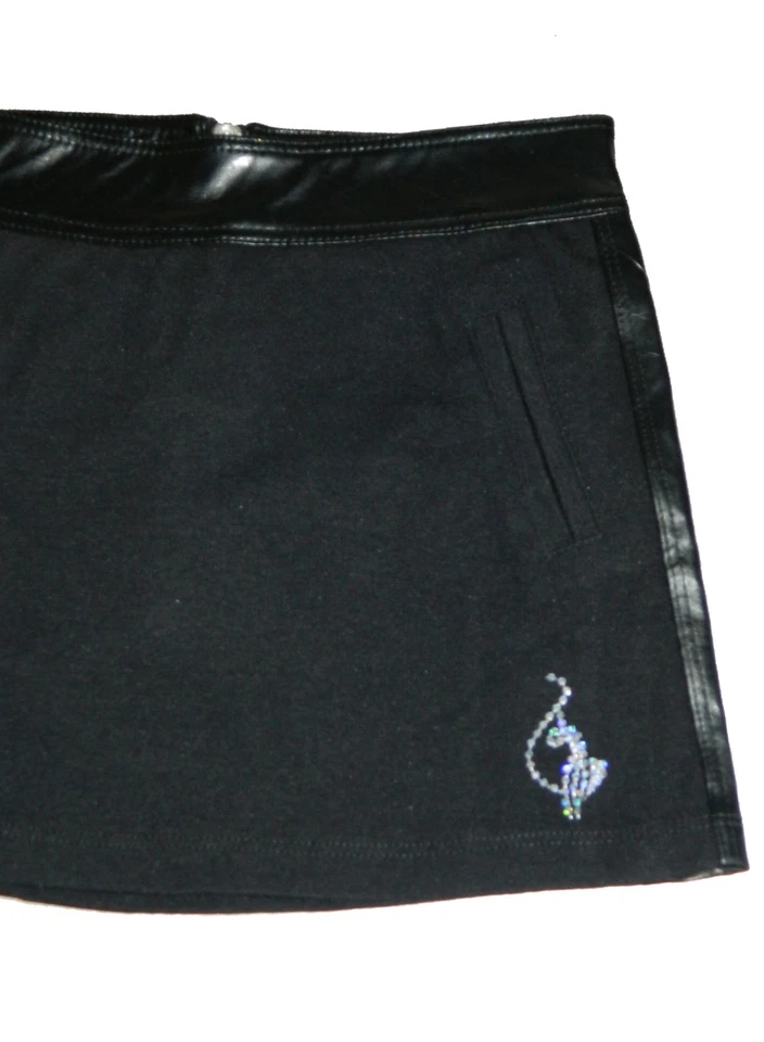 Baby Phat маленькая девочка смешанные медиа юбка из искусственной кожи с внутренний короткий размер 4T - Изображение 2 из 3