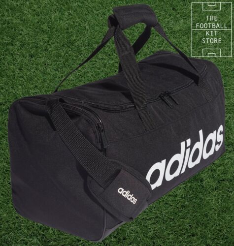 adidas Linear Core Duffel Bag Small - Training / Gym Duffle Bag / Sports Holdall - Picture 1 of 7