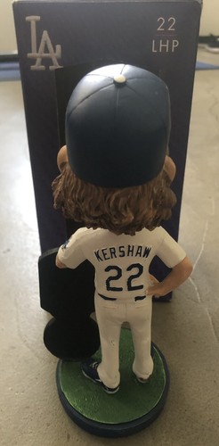 Clayton Kershaw CY YOUNG MVP AWARD 2015 Los Angeles Dodgers Bobblehead SGA - Picture 4 of 11