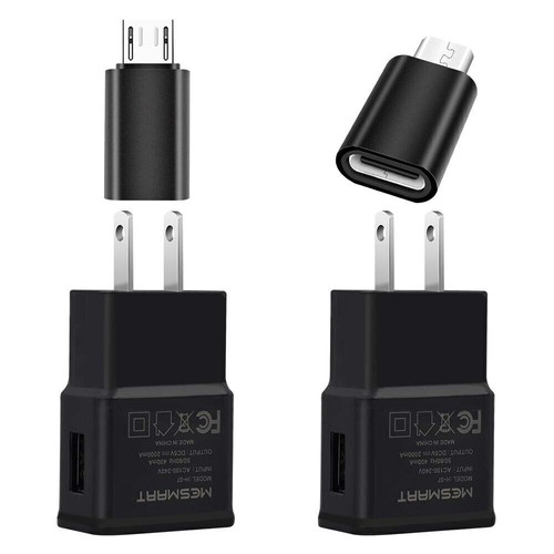 Wall Car Charger Type C Female to Micro USB Male Converter for Samsung Acer HTC - Picture 26 of 35