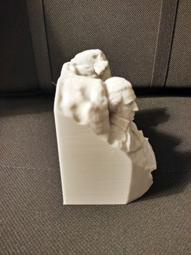 Mount Rushmore 3D Printed Statue Sculpture U.S. Presidents, Choose Color - Picture 7 of 10