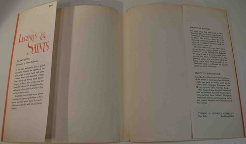 1970 ANN PETRY LEGENDS OF THE SAINTS Anne Rockwell illus VG HCDJ - Picture 14 of 14
