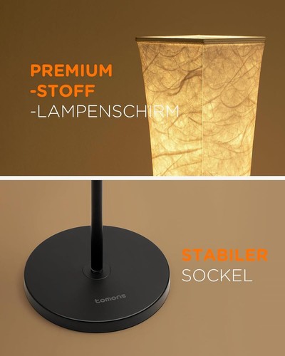 tomons RGB Stehlampe Wohnzimmer Smart dimmbare Stehleuchte Fernbedienung moderne - Bild 7 von 9