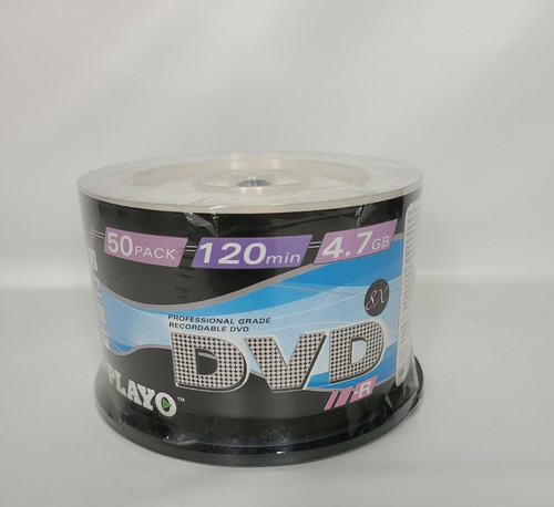 Playo Disk 50 Stück DVD-R 4,7 GB 120 Min NEU