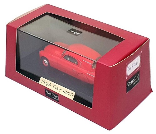 Starline Models 1/43 Scale Diecast 515016 - 1948 Fiat 1100S - Red - Picture 5 of 5