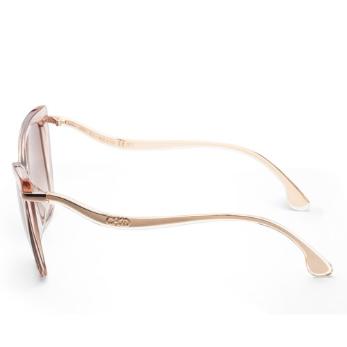 Jimmy Choo Women's SELBYGS-0FWM-NQ Selby 57mm Nude Sunglasses - Picture 2 of 2
