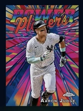 2025 MLB TOPPS CHROME - Power Players - AARON JUDGE  (Topps MLB Bunt DigitalCard