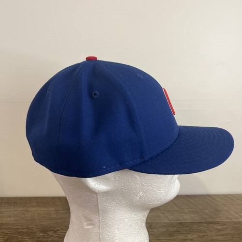 Chicago Cubs ☆ MLB New Era 59FIFTY Fitted Hat Cap 7 5/8 Official On-Field Hat ☆ - Bild 4 von 7