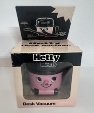 Paladone Hetty Desk Vacuum Pink And Black Brand-New Other