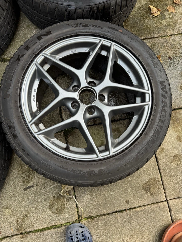 Nexen Winterreifen auf BBS Felge 225/50R17 98V Guter Zustand - Bild 3 von 4