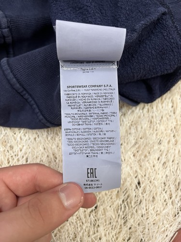 Authentic Stone Island Junior Nylon Panel Tracksuit Sweatshirt Pants Age 10years - Picture 7 of 19