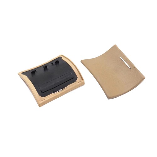 Beige Rear Console Cigar Lighter Power Socket Trim Cover For Benz W221 S 2009-13 - Picture 3 of 10