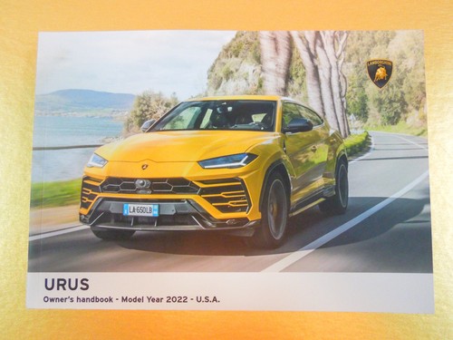 2022 LAMBORGHINI URUS OWNERS MANUAL SET W/CASE MINT - Picture 2 of 7