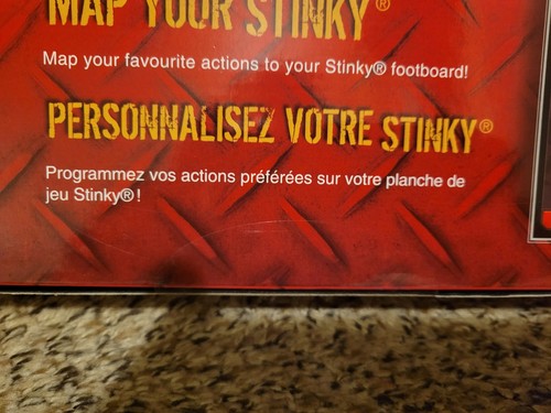 Stinky Footboard STINKYBOARD PC Footpad Hands-Free Able Gamers 4-Key Controller - Picture 3 of 3