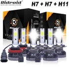For Hyundai Sonata 2011 2012 2013 2014 LED Headlight Bulbs + Fog Light Combo Kit