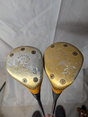 Vintage Ping Zing Karsten Woods 3 & 5 Woods Ping Shafts USA