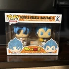 Funko Pop Dragon Ball Super - Goku & Vegeta (Baseball) Box Lunch Exclusive *MINT