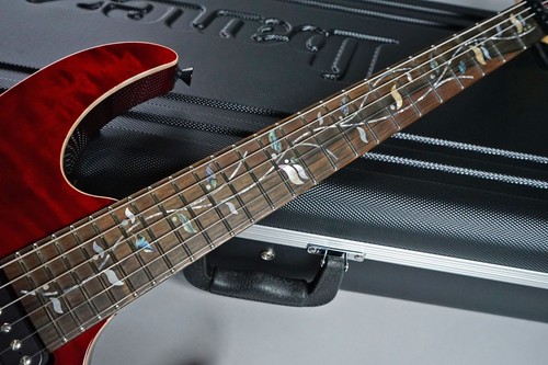 Ibanez / j-Custom Axe Design Lab RG8870 - Almandite Garnet Made in Japan - Picture 4 of 10