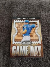 2020 Panini Contenders Game Day Javier Baez Chicago Cubs Baseball Card GD-3