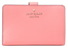 ❤️Kate Spade Madison Medium Bifold Wallet - Terracotta Tile Saffiano Leather NWT