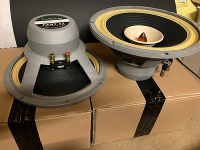 1 Paar Lii Song ''Fast-12''  95,8dB Breitband-Lautsprecher