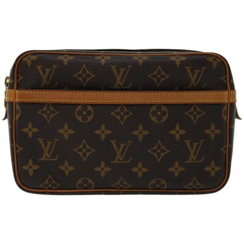 LOUIS VUITTON Monogram Compiegne 23 Clutch Bag M51847 LV Auth am5782 - Picture 13 of 19