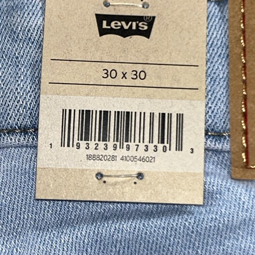 Levi's Women's 721 High-Rise Skinny Jeans Color: Azure Mood 30x30 NWT - Picture 4 of 5