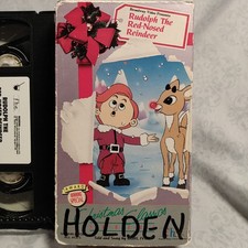 Rudolph the Red-Nosed Reindeer VHS F.H.E. 1989 edition Burl Ives