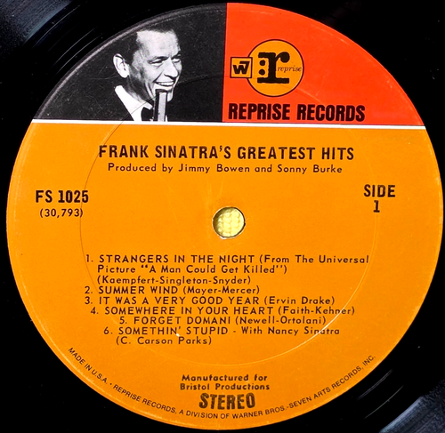 Frank Sinatra Frank Sinatra's Greatest Hits ORIG SHRINK LP (VINYL & JACKET NM) - Picture 3 of 3