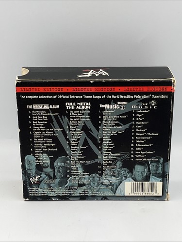 WWF Music 4 CD Limited Edition Box Set by Various Artists No 01182 - Picture 3 of 16