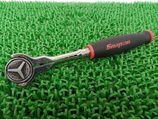 Snap On Fhcnf72 38 Compact Round Head Soft Grip Swivel Ratchet Red