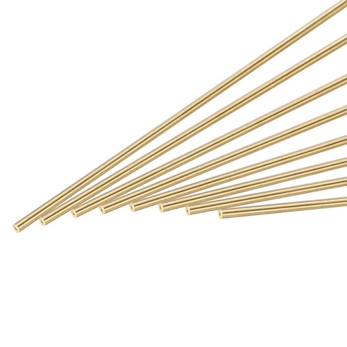 MECCANIXITY Brass Rod,Brass Solid Round Rod 1mm Diameter 305mm Length Lathe B...